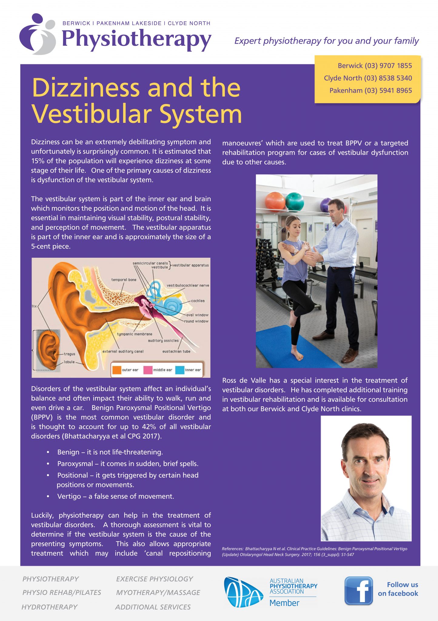 Vertigo - Dizziness and the Vestibular System with Ross de Valle ...